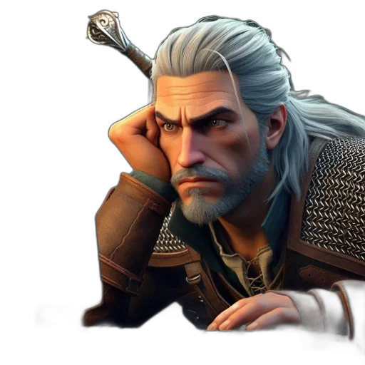 face, weapon, sword, staff transparent PNG cut-out