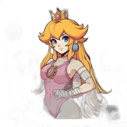 crown, dress, staff, weapon transparent PNG cut-out