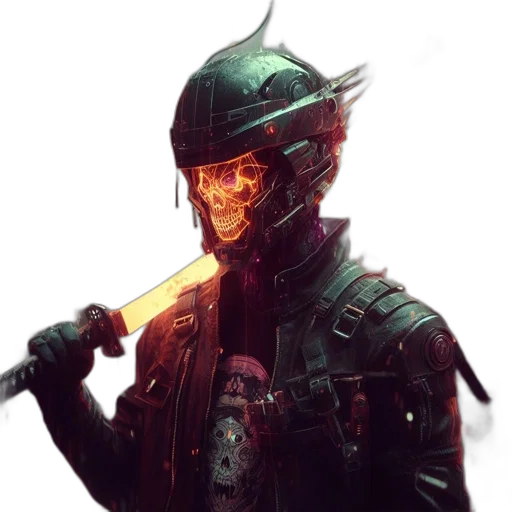 staff, robot, mask, face transparent PNG cut-out