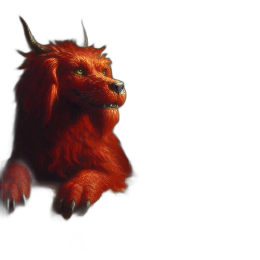 dragon, creature, animal, staff transparent PNG cut-out