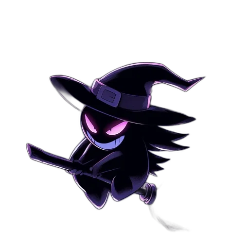 hat, staff, weapon, creature transparent PNG cut-out