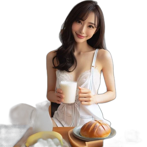 food, dress, photorealistic, oil painting transparent PNG cut-out