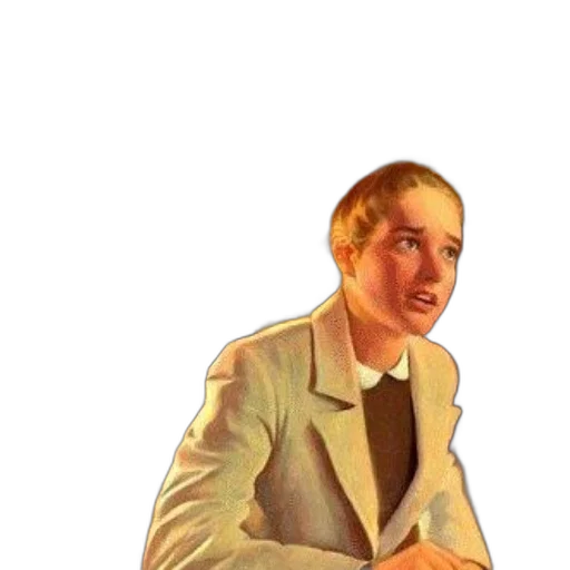 jacket, staff, face, robot transparent PNG cut-out
