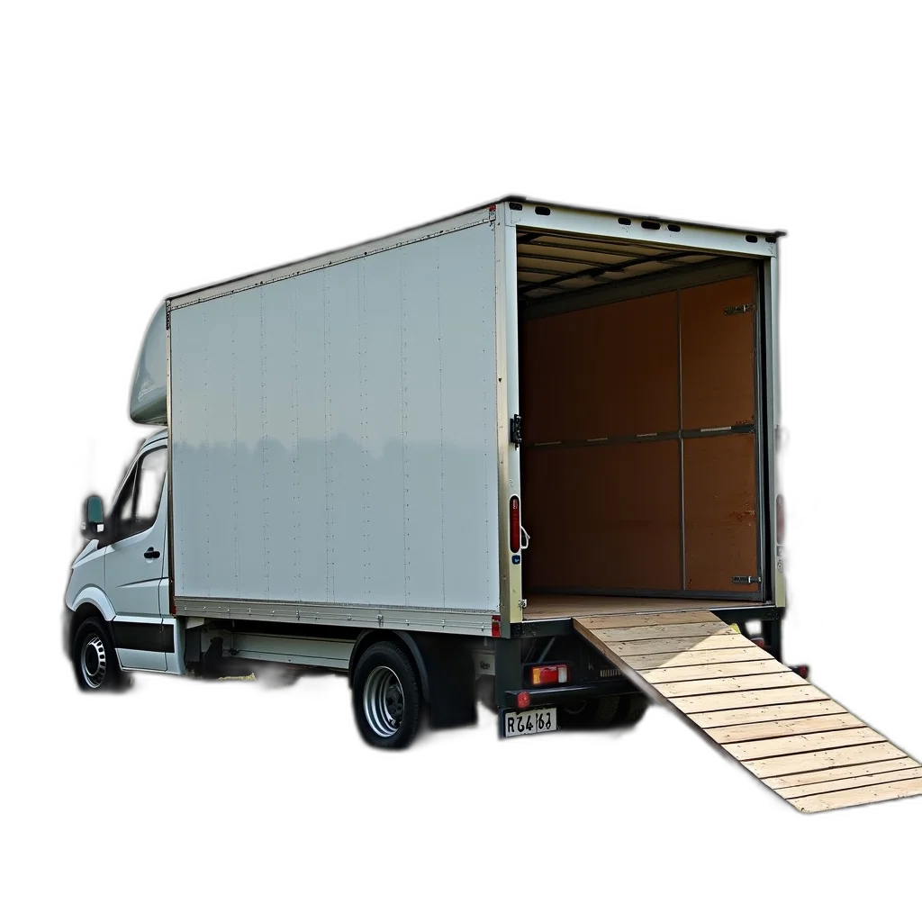 car, staff, 3d render, photorealistic transparent PNG cut-out