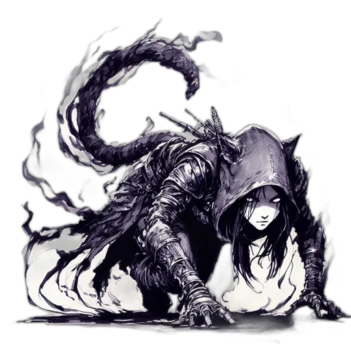 dragon, creature, weapon, sword transparent PNG cut-out