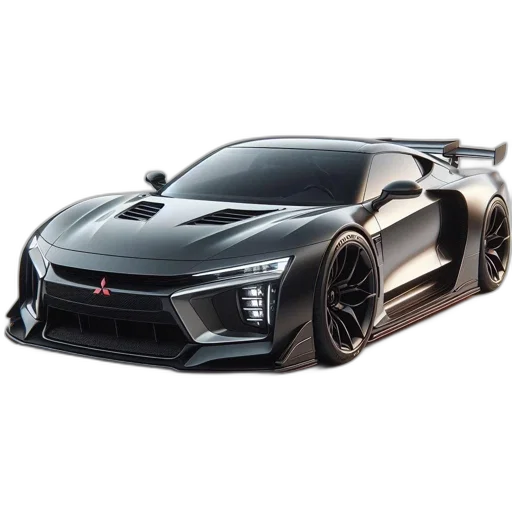 car, 3d render, photorealistic, concept art transparent PNG cut-out