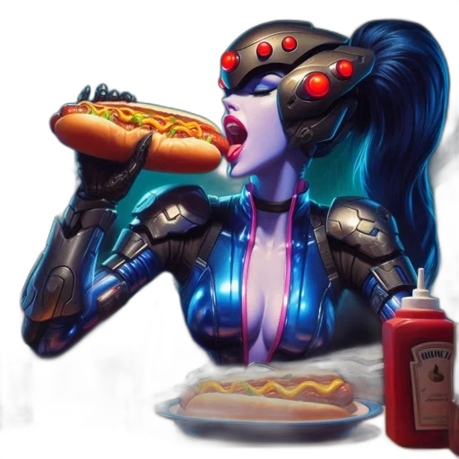 food, robot, weapon, concept art transparent PNG cut-out