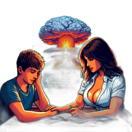 concept art, comic book art, pixel art, fantasy art transparent PNG cut-out
