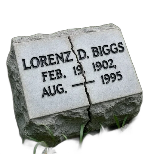 3d render, weathered, stone, headstone transparent PNG cut-out