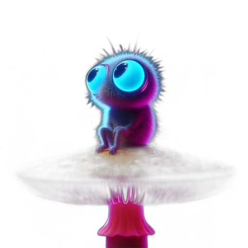 creature, staff, robot, hair transparent PNG cut-out