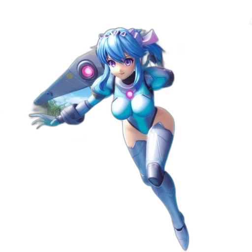 robot, staff, weapon, concept art transparent PNG cut-out