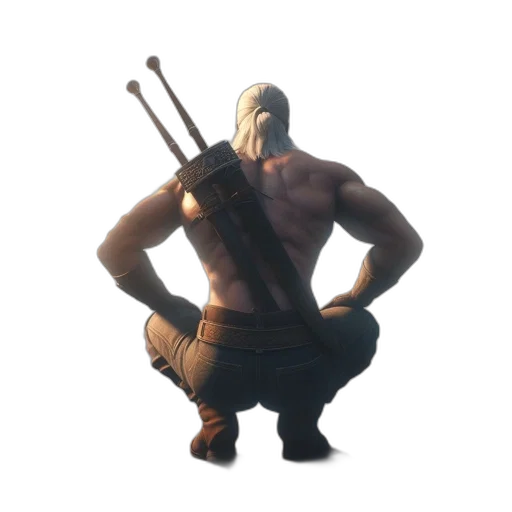 weapon, sword, staff, creature transparent PNG cut-out