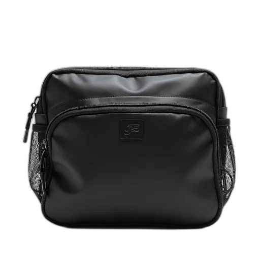 black, nylon, bag, mesh transparent PNG cut-out