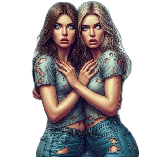 photorealistic, concept art, fantasy art, comic book art transparent PNG cut-out