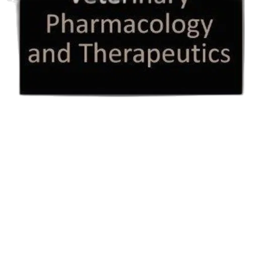 cover, veterinary, pharmacology, therapeutics transparent PNG cut-out