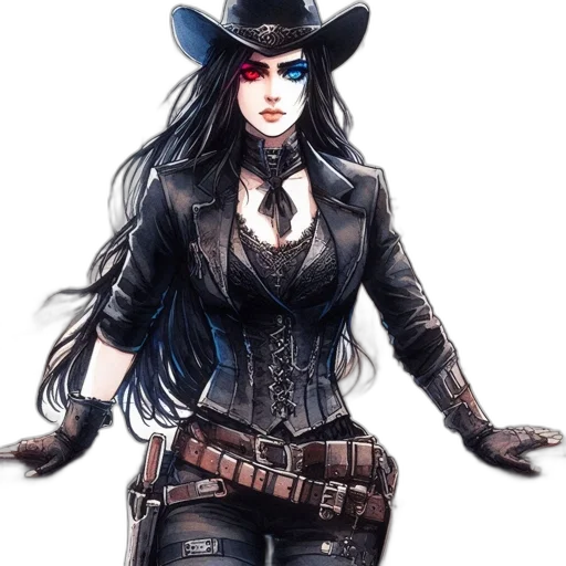 hat, fantasy art, concept art, comic book art transparent PNG cut-out