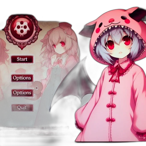 jacket, creature, mask, weapon transparent PNG cut-out