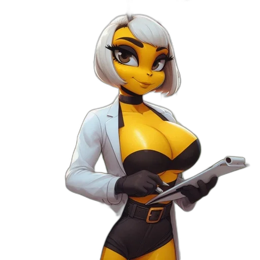 robot, staff, dress, concept art transparent PNG cut-out