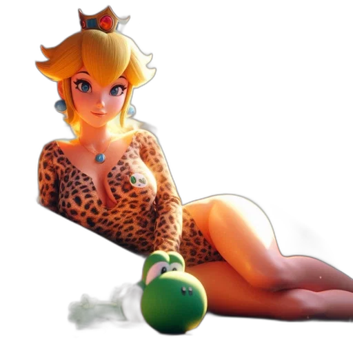 dress, crown, weapon, animal transparent PNG cut-out