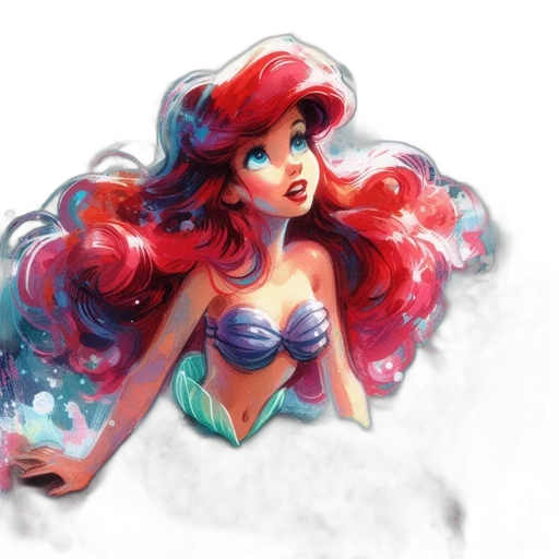 dress, fantasy art, watercolor, concept art transparent PNG cut-out