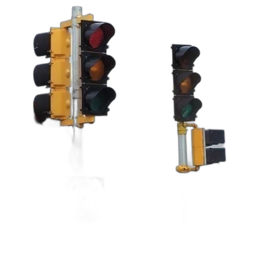 car, 3d render, traffic, light transparent PNG cut-out