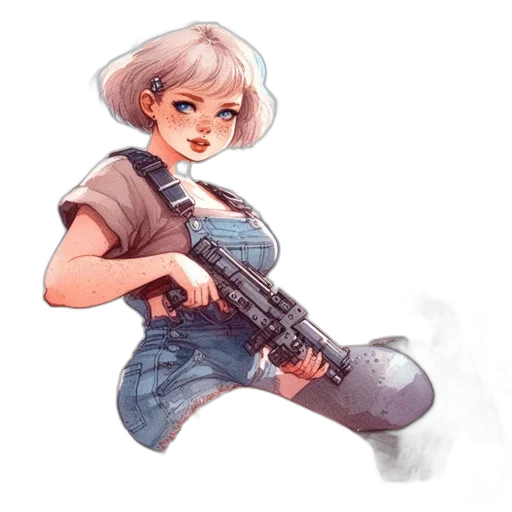 weapon, dress, staff, concept art transparent PNG cut-out