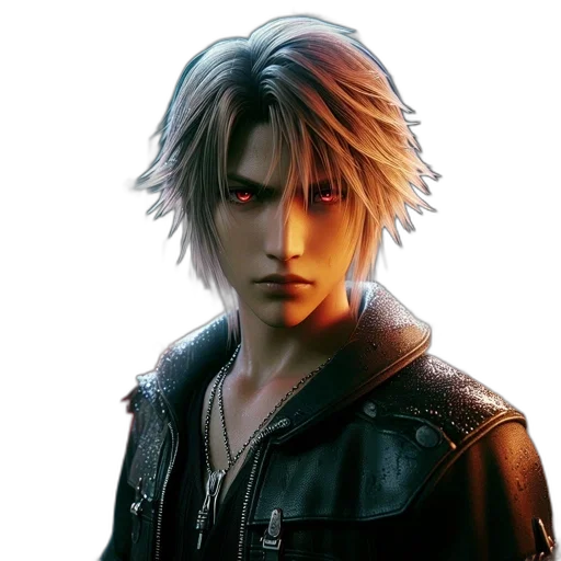 jacket, face, photorealistic, concept art transparent PNG cut-out