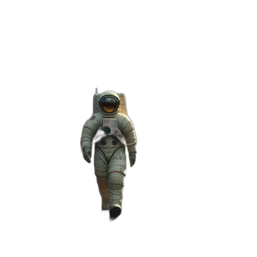 jacket, creature, robot, staff transparent PNG cut-out