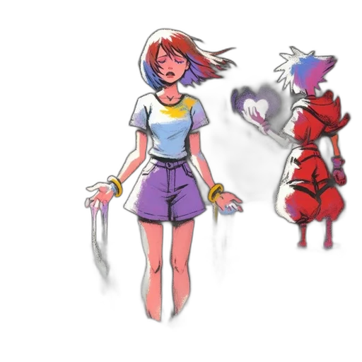 staff, robot, weapon, dress transparent PNG cut-out