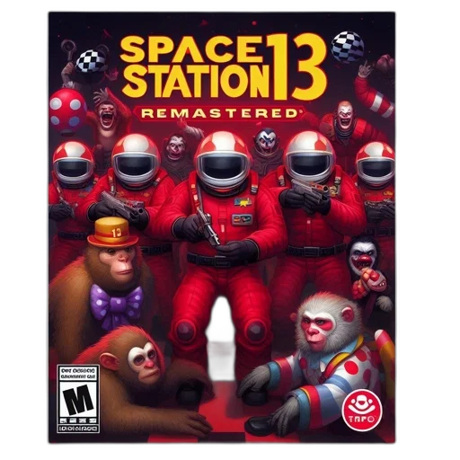 concept art, pixel art, outer space, red transparent PNG cut-out