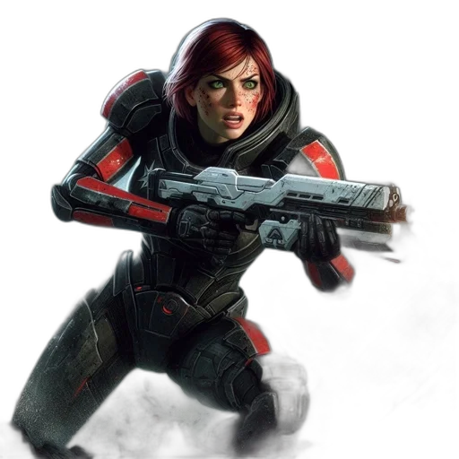 weapon, concept art, comic book art, cyberpunk transparent PNG cut-out