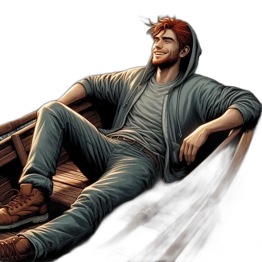 concept art, comic book art, fantasy art, photorealistic transparent PNG cut-out