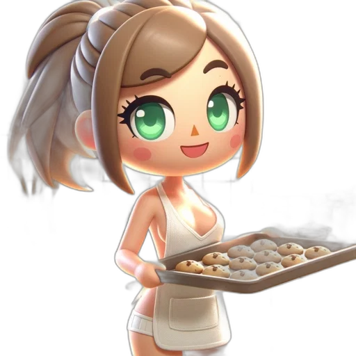 food, concept art, cartoon, pixel art transparent PNG cut-out