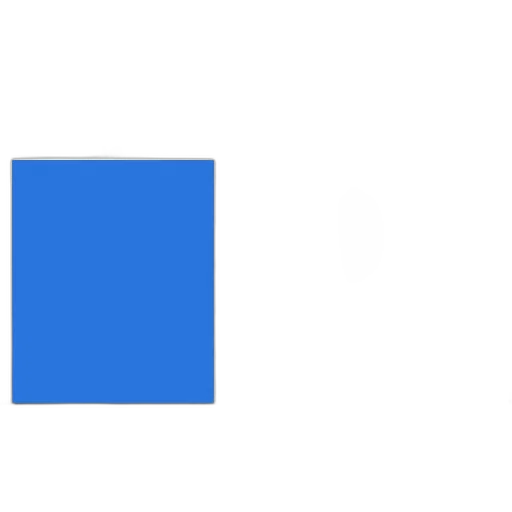 robot, pixel art, blue, monochrome transparent PNG cut-out