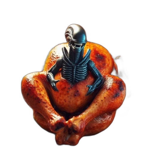 food, robot, animal, creature transparent PNG cut-out