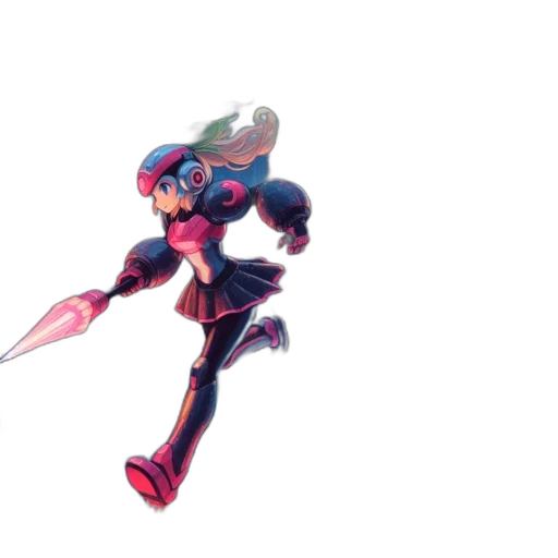weapon, robot, sword, concept art transparent PNG cut-out