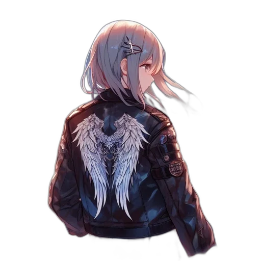 jacket, weapon, sword, creature transparent PNG cut-out