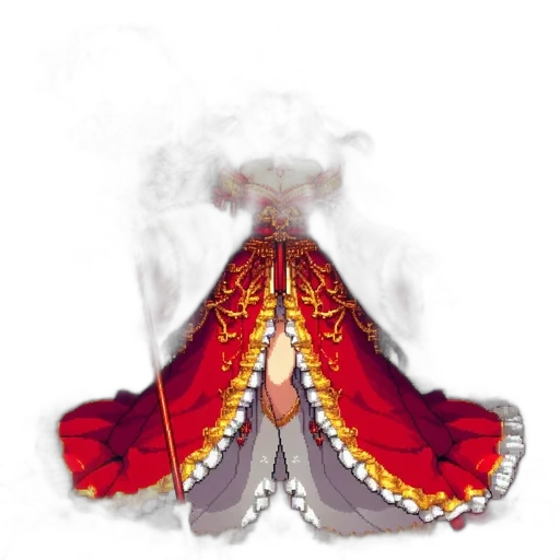 crown, dress, mask, dragon transparent PNG cut-out