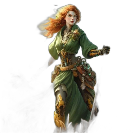 staff, fantasy art, concept art, comic book art transparent PNG cut-out