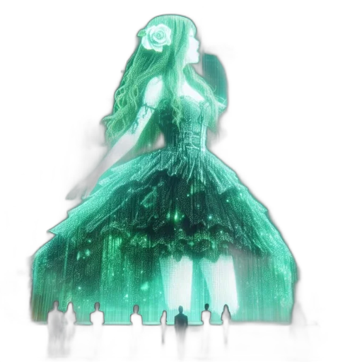 dress, robot, creature, bottle transparent PNG cut-out