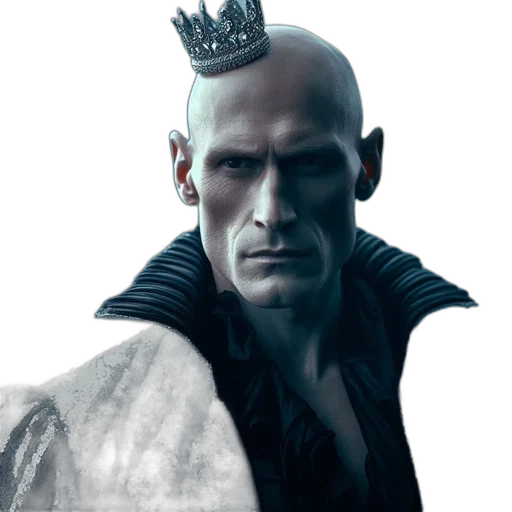 crown, face, staff, mask transparent PNG cut-out
