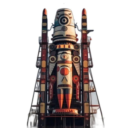 robot, weapon, building, dress transparent PNG cut-out
