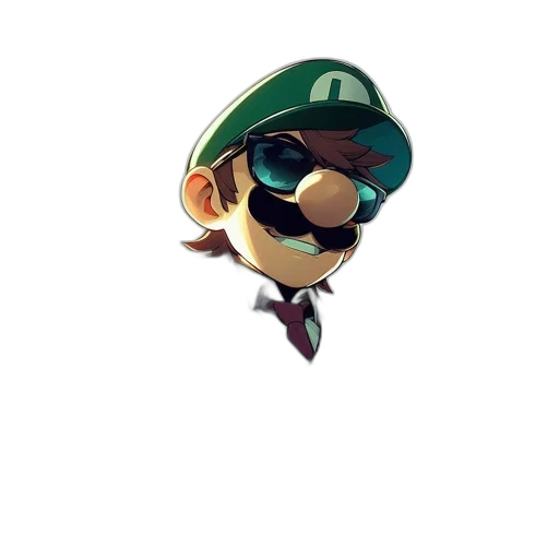 hat, mask, staff, face transparent PNG cut-out