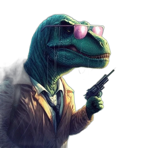 staff, animal, dragon, jacket transparent PNG cut-out