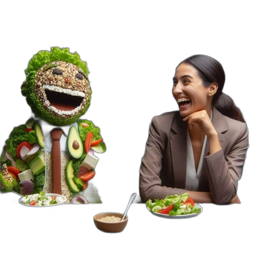 food, creature, staff, face transparent PNG cut-out