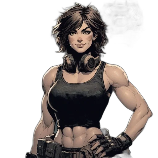 comic book art, concept art, fantasy art, pixel art transparent PNG cut-out