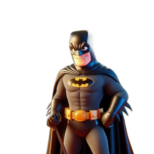 3d render, comic book art, concept art, photorealistic transparent PNG cut-out
