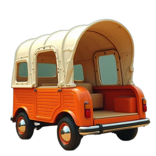 car, furniture, 3d render, concept art transparent PNG cut-out