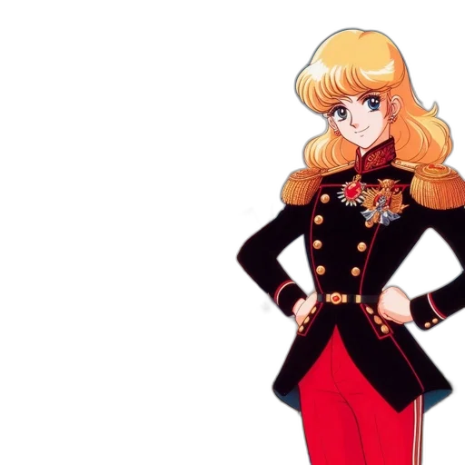 jacket, staff, anime, cartoon transparent PNG cut-out