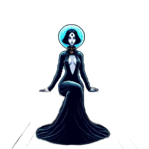 dress, crown, robot, jewelry transparent PNG cut-out